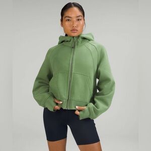 lululemon athletica Green Scuba Hoodie